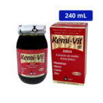 KEMI-VIT KEMI MULTIVITAMINICO JALEA FCO X 240ML HIERRO CALCIO ZINC ACIDO FOLICO