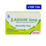 LAXIUM LABINCO 5MG CJA X 100 TAB BISACODILO