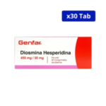DIOSMINA HESPERIDINA GENFAR 450MG/50MG CJA X 30TAB