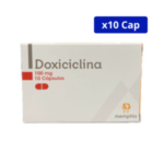 DOXICICLINA MEMPHIS 100MG CJA X 10CAP