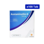 ACETAMINOFEN MEMPHIS 500MG CJA X 100TAB