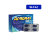 APRONAX BAYER 275MG CJA X 4 CAP
