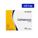 CEFALEXINA LA SANTE 500MG CJA X 20 CPS