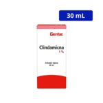 CLINDAMICINA GENFAR 1% SOLUCION FCO X 30ML