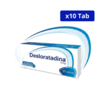 DESLORATADINA COASPHARMA 5 MG CJA X 10 TBS