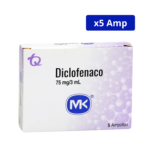 DICLOFENACO MK 75MG/3ML CJA X 5AMP