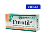 FUROTIL GRUINFACOL CJA X 18CAP METRONIDAZOL + NIFUROXAZIDA