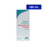 ION-K GLUCONATO DE POTASIO 31.2% ANGLOPHARMA X180ML