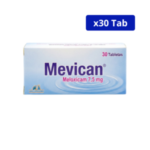 MEVICAN ANGLOPHARMA 7.5MG CJA X 30TAB MELOXICAM