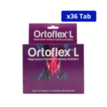 ORTOFLEX L MEMPHIS 550MG/65MG CJA X 36TAB NAPROXENO CAFEINA