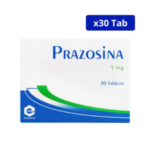 PRAZOSINA EXPOFARMA 1MG CJA X 30 TBS