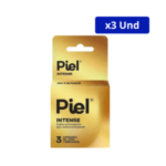 PRESERVATIVOS PIEL PROFAMILIA INTENSE CJA X 3UND