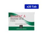 SINAXAR A ARMOFAR 350MG/750MG CJA X 20TAB ACETAMINOFEN METOCARBAMOL