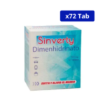 SINVERTY COAS 50 MG CJA X 72 TBL