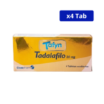 TAFYN MEDICBRAND 20MG CJA X 4TAB TADALAFILO