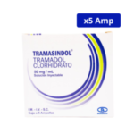 TRAMASINDOL BLASKOV 50MG/ML CJA X 5AMP TRAMADOL CLORHIDRATO