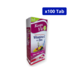 VITAMINA C + ZINC KEOPS TUTTI FRUTTI CJA X 100 TBL