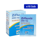 ZIFLUVIS BIOQUIFAR 200MG CJA X 10 SOBRES