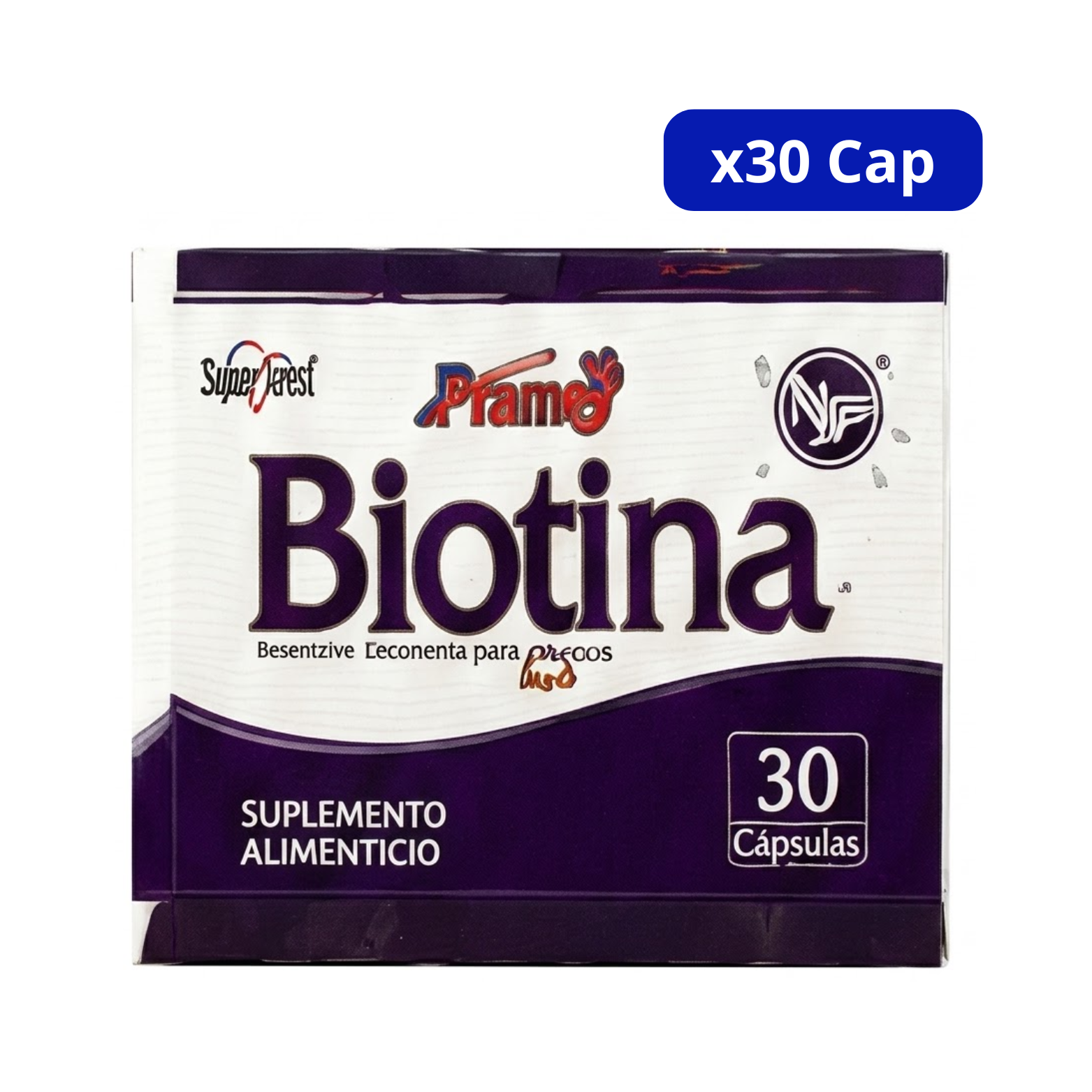 BIOTINA PRAME CJA X 30CAP BIOTINA PRAME CJA X 30CAP - Imagen 1