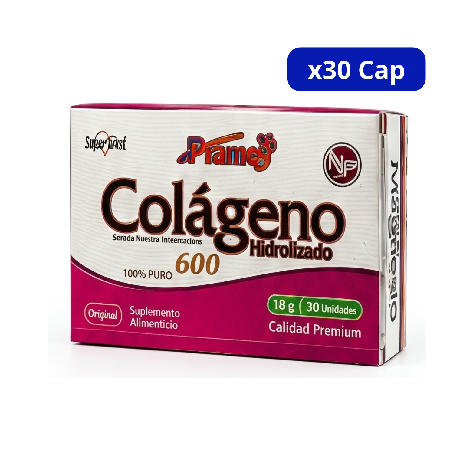COLAGENO HIDROLIZADO PRAME CJA X 30CAP COLAGENO HIDROLIZADO PRAME CJA X 30CAP - Imagen 1
