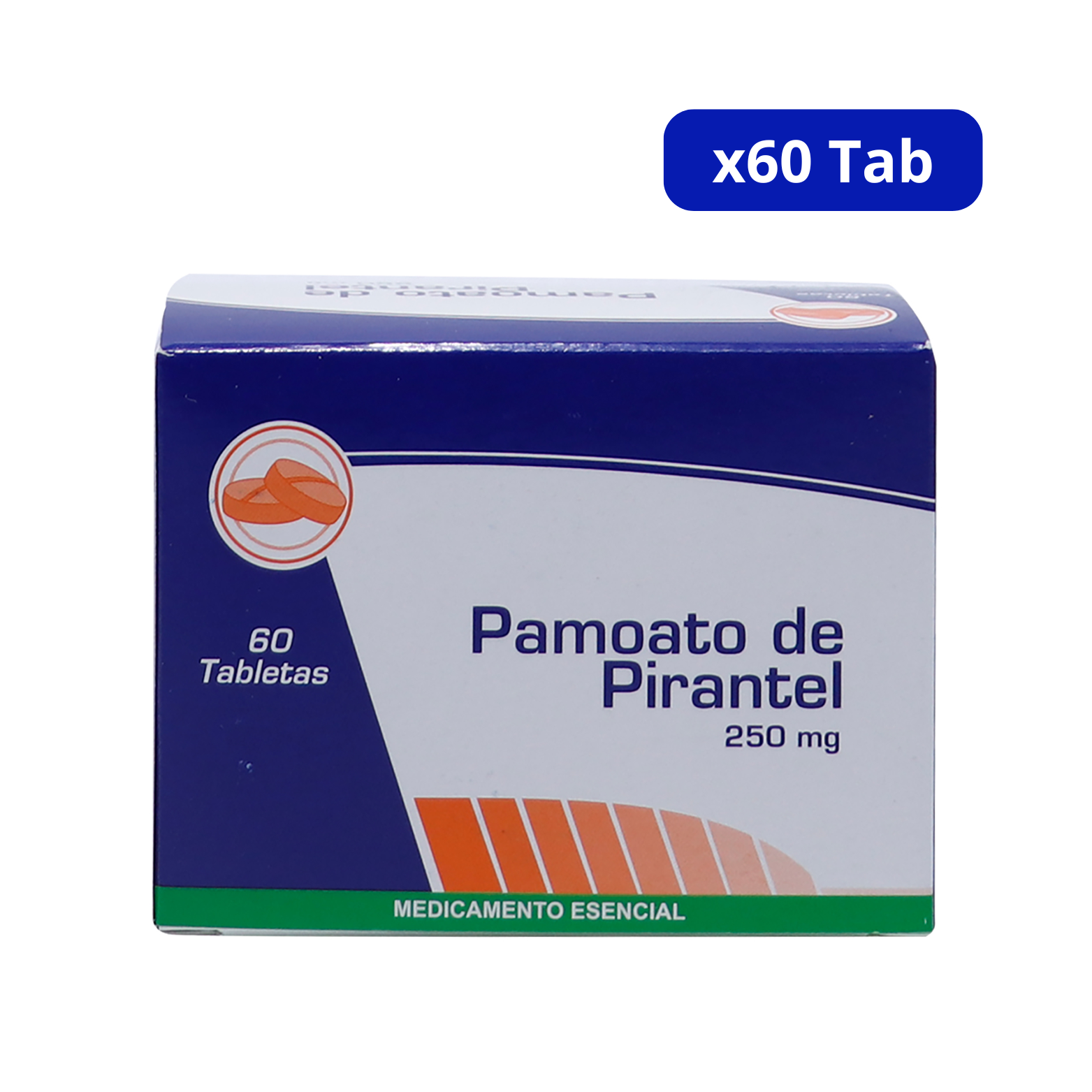 PAMOATO PIRANTEL COASPHARMA 250 MG CJA X 60 TBS PAMOATO PIRANTEL COASPHARMA 250 MG CJA X 60 TBS - Imagen 1