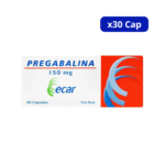 PREGABALINA ECAR 150MG CJA X 30CAP