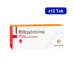 RIFAXIMINA MEMPHIS 200MG CJA X 12 TBS