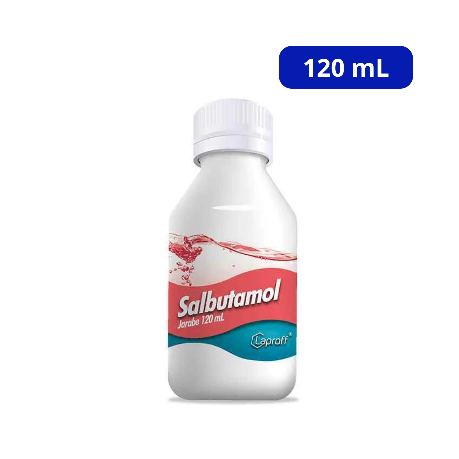 SALBUTAMOL LAPROFF 2MG5ML FCO X 120 ML SALBUTAMOL LAPROFF 2MG/5ML FCO X 120 ML - Imagen 1