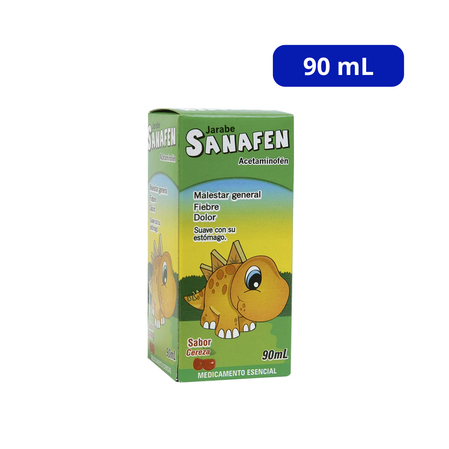 SANAFEN LAPROFF SABOR CEREZA 150MG5ML JBE X 90ML SANAFEN LAPROFF SABOR CEREZA 150MG/5ML JBE X 90ML - Imagen 1