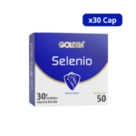 SELENIO GOLDEN PLUS 50MG CJA X 30 CAP BLANDA