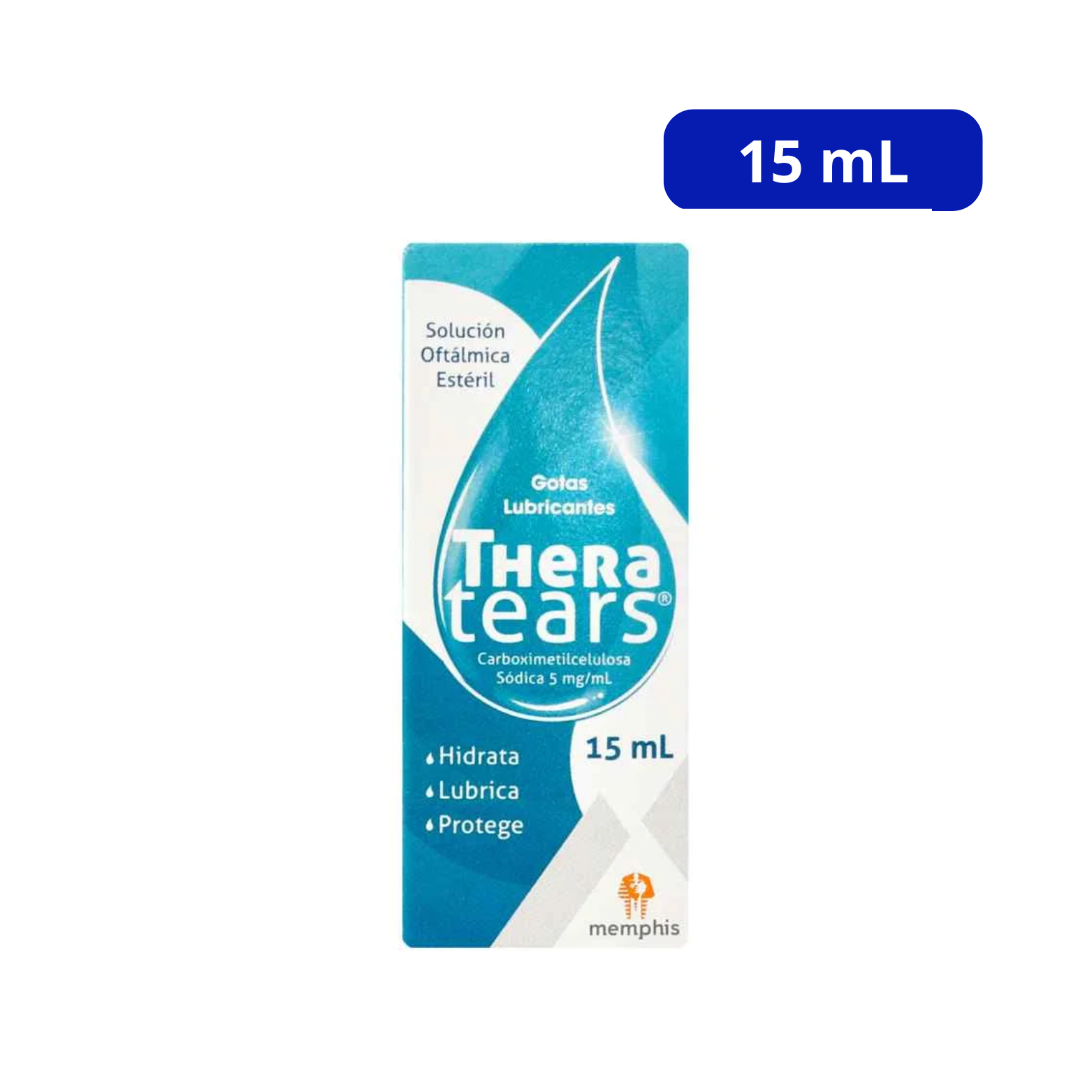 THERA TEARS MEMPHIS SOLUCION OFTALMICA 5MGML FCO X 15ML THERA TEARS MEMPHIS SOLUCION OFTALMICA 5MG/ML FCO X 15ML - Imagen 1