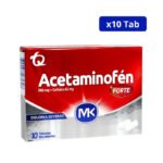 ACETAMINOFEN MK FORTE CJA X 10TAB CAFEINA