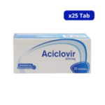 ACICLOVIR COAS 200MG CJA X 25TAB