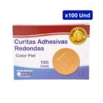 CURAS ADHESIVAS BEGUT REDONDAS CJA X 100 UND
