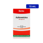 AZITROMICINA GF SUSP 200 MG/5ML X 15 ML