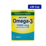 OMEGA 3 LEPERPHARM 1000MG CJA X 30 CAP BLANDA