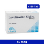 LEVOTIROXINA SODICA COLMED 50 MCG X 150 TAB