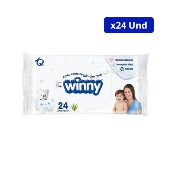TOALLITAS WINNY TQ X 24 UNDS