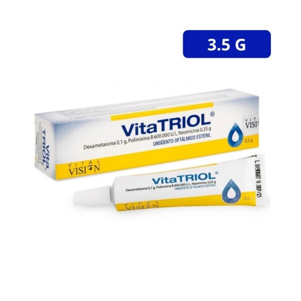 VITATRIOL UNGÜENTO VT DEXA+POLIMI+NEO  OFTAL X 3.5 G
